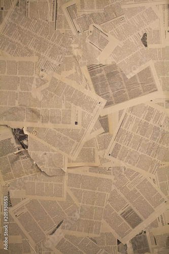 Newspaper background