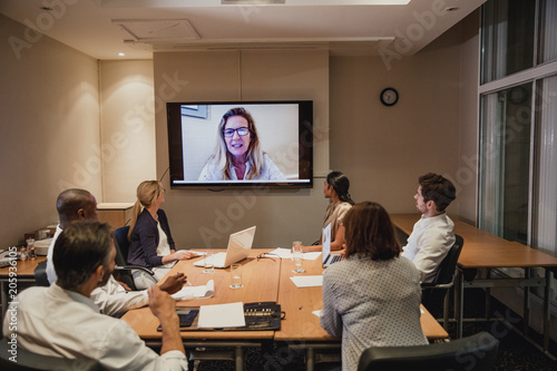 Video Call at the Conference