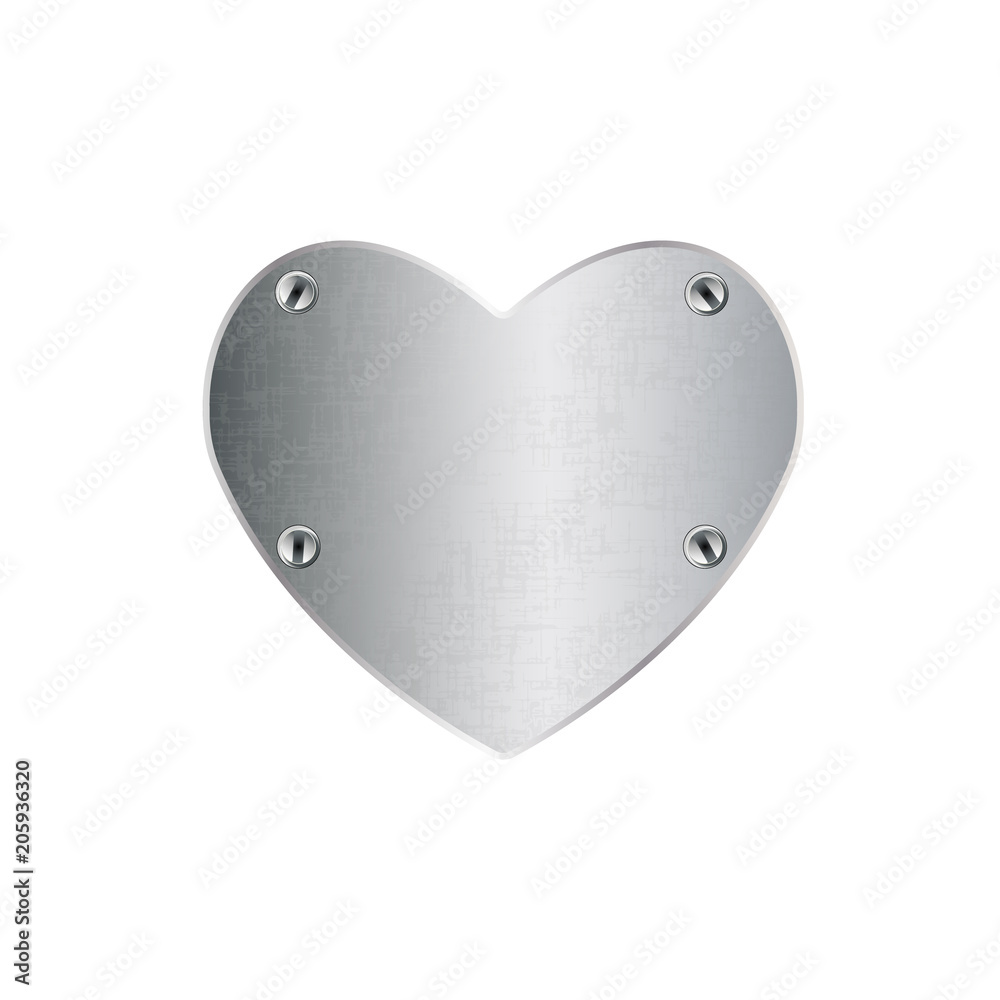 Metal Heart Stock Illustrations – 32,192 Metal Heart Stock