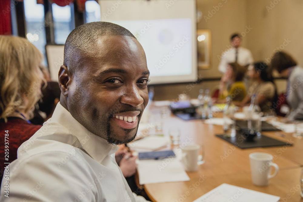 Fototapeta premium He's Excited to Learn Something New