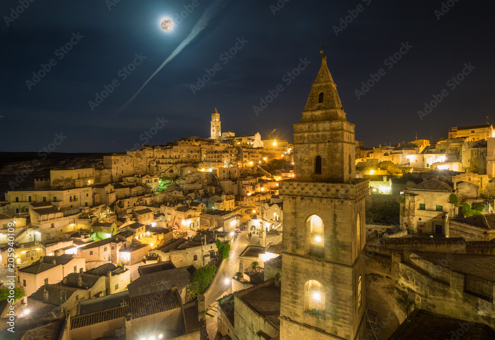 Matera (Basilicata) - The historic center of the wonderful stone city of southern Italy, a tourist attraction for the famous 