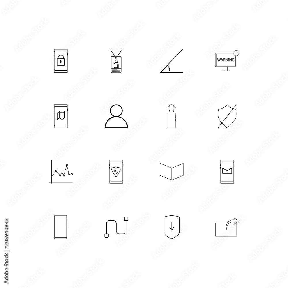 Internet Technologies linear thin icons set. Outlined simple vector icons Internet Technologies linear thin icons set. Outlined simple vector icons