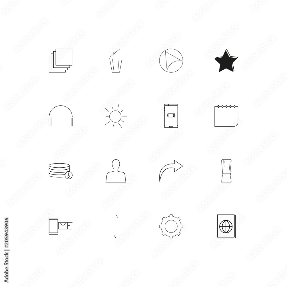 Signs And Symbols linear thin icons set. Outlined simple vector icons Signs And Symbols linear thin icons set. Outlined simple vector icons