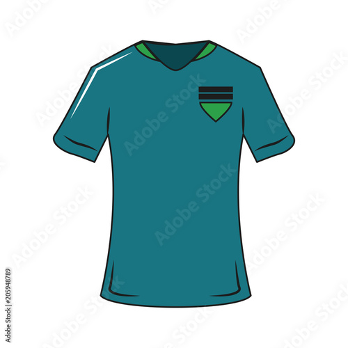 Soccer tshirt wear vector illustration graphic design © Jemastock