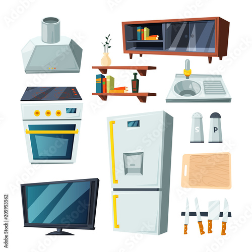 Furniture for kitchen and living room