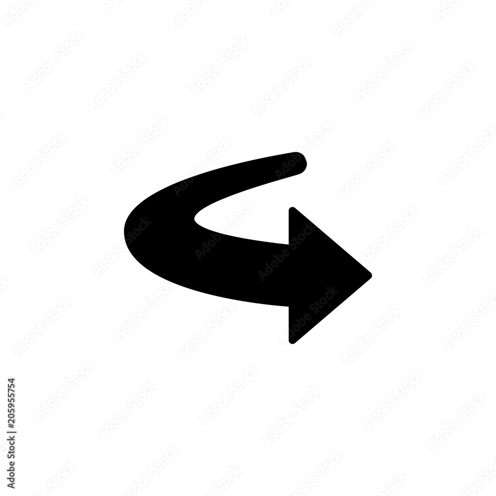 Fototapeta premium back arrow icon. Element of web icon for mobile concept and web apps. Isolated back arrow icon can be used for web and mobile. Premium icon