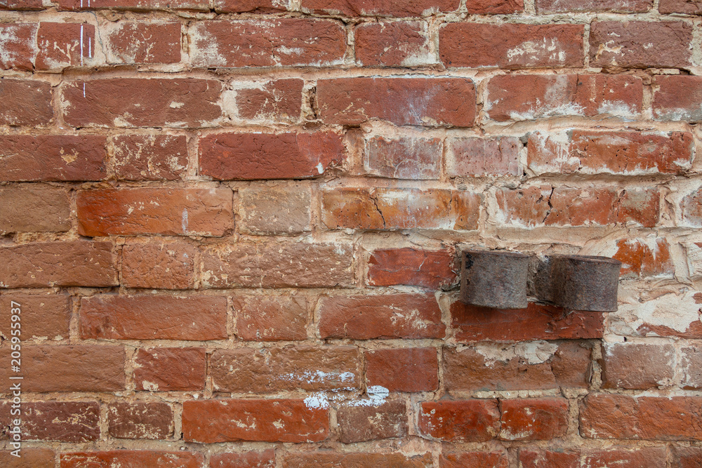 The idea of design embossed wall of an old textured bricks
The idea of design embossed wall of an old textured bricks