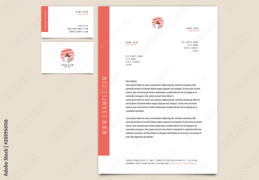 Business Card Stock Illustration - Download Image Now - Business Card,  Template, Letterhead - iStock