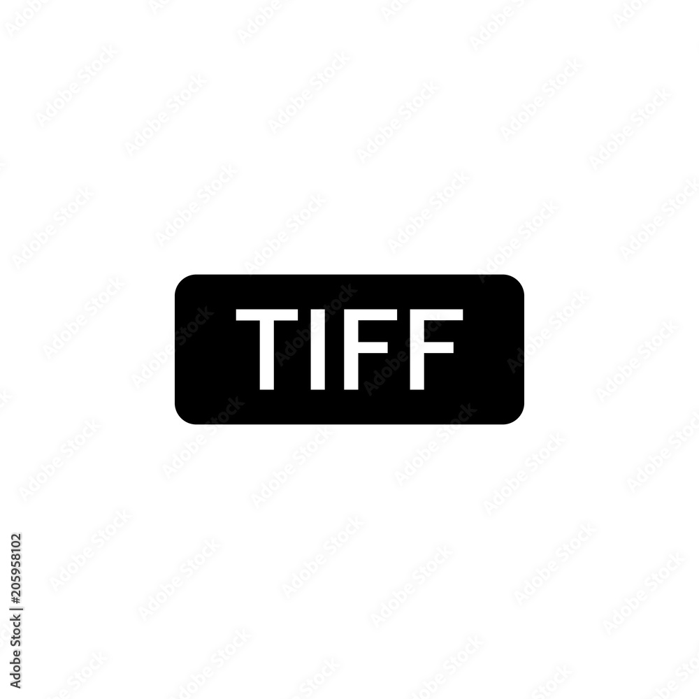 TIFF sign icon. Element of web icon for mobile concept and web apps. Isolated TIFF sign icon can be used for web and mobile TIFF sign icon. Element of web icon for mobile concept and web apps. Isolated TIFF sign icon can be used for web and mobile