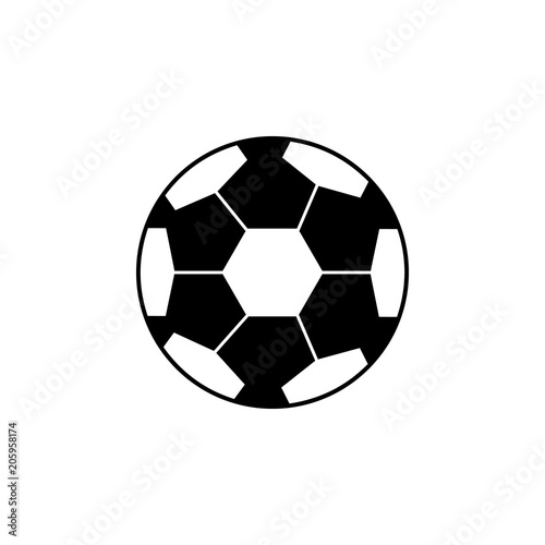 soccer ball icon. Element of web icon for mobile concept and web apps. Isolated soccer ball icon can be used for web and mobile