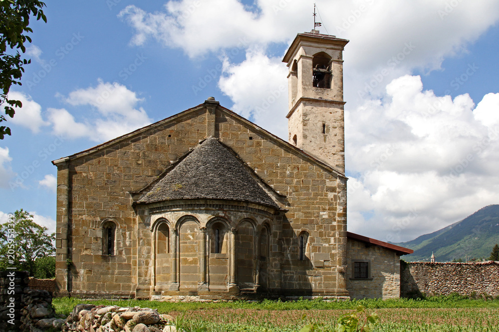 chiesa romanica di San Giorgio in Lemine ad Almenno San Salvatore