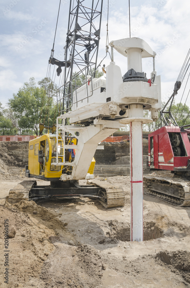 Construction drilling machine Construction drilling machine