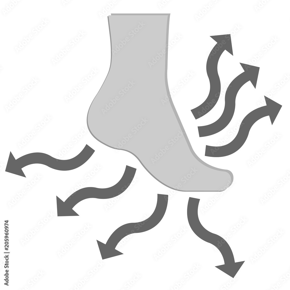 Obraz premium Waterproof breathable sock