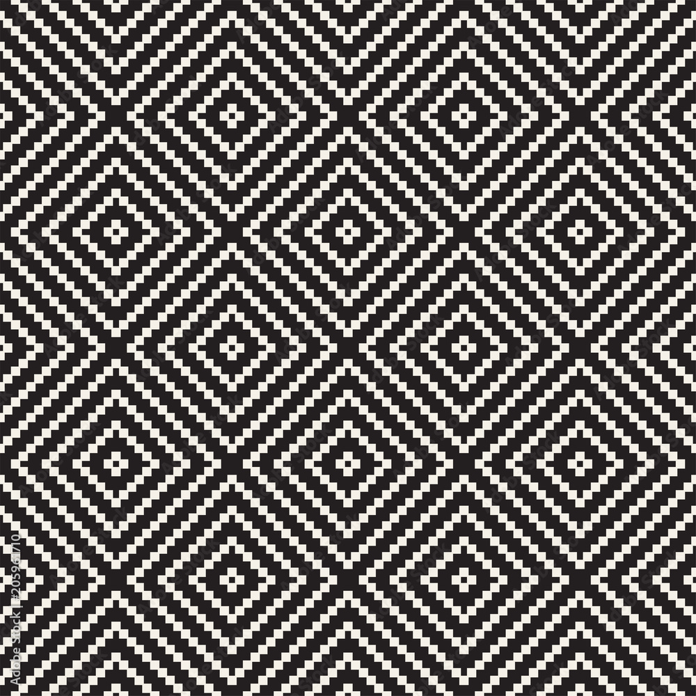 Seamless surface geometric design. Repeating tiles ornament background. Vector shapes pattern Seamless surface geometric design. Repeating tiles ornament background. Vector shapes pattern