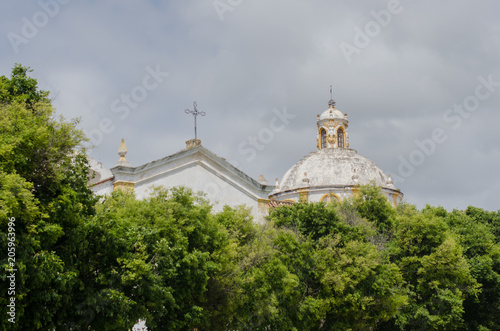 City symbol - Castle Tavira in Portugal