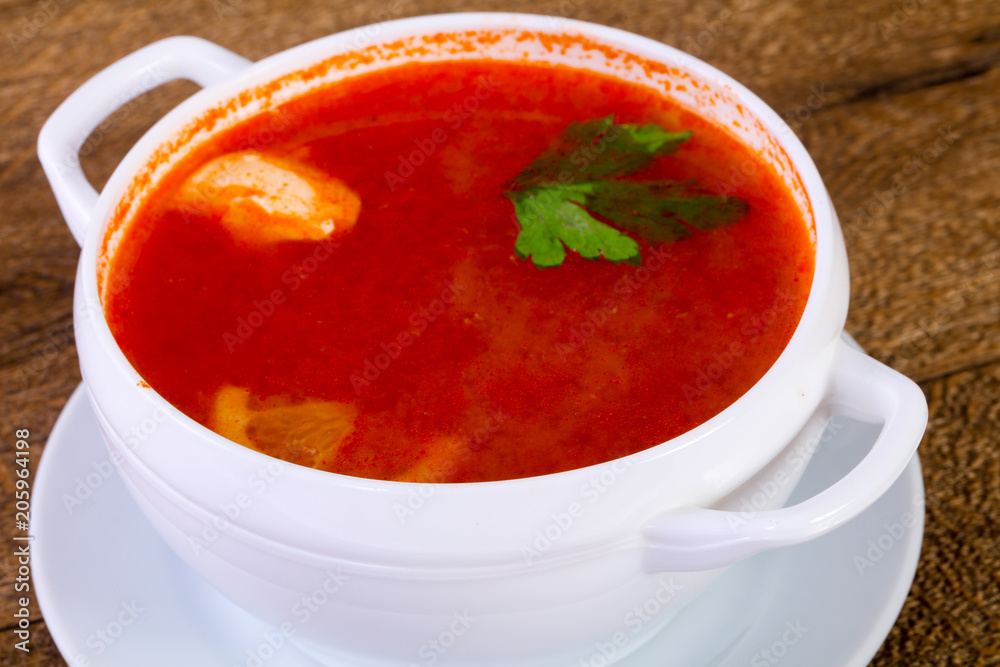 Russian Solyanka soup Russian Solyanka soup