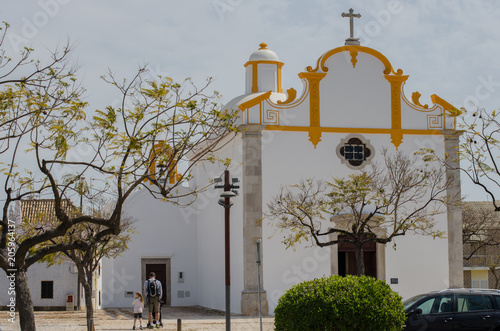 City symbol - Castle Tavira in Portugal