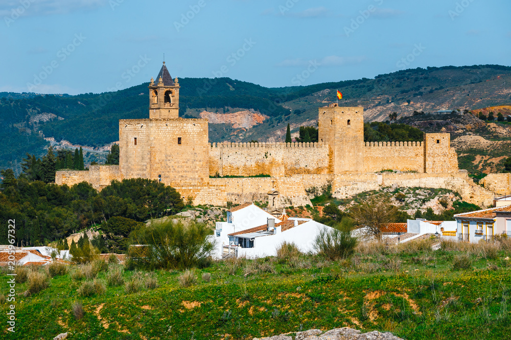 Historic village of Antequera in Andalusia, Spain