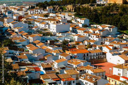 Historic village of Antequera in Andalusia, Spain © dziewul