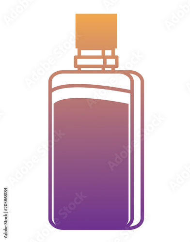 water bottle icon over white background, vector illustration