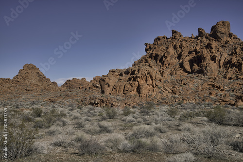 Rock Formations in Valley of Fire State Park, Nevada