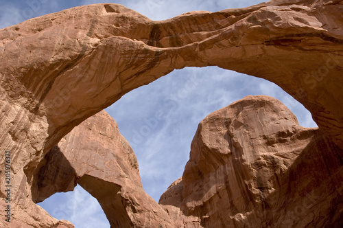Double Arch - a rock formation in Arches National Park, Moab, Utah © Lori Labrecque