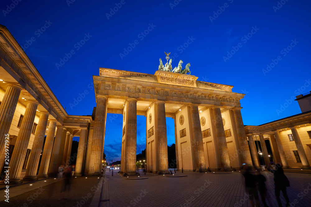 Fototapeta premium Berlin Brandenburg Gate Brandenburger Tor