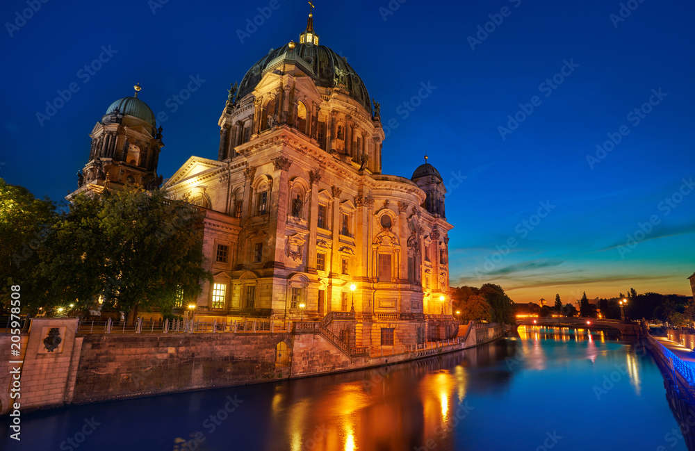 Obraz premium Berlin Cathedral Berliner Dom Germany