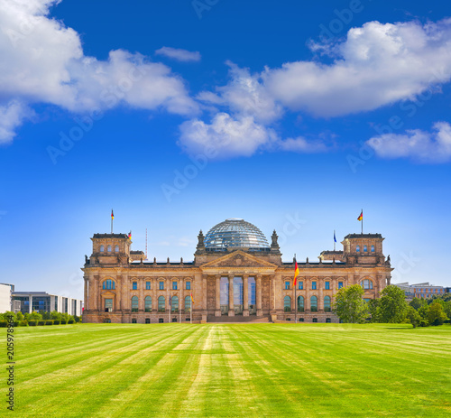 Reichstag Berlin building Deutscher Bundestag photo