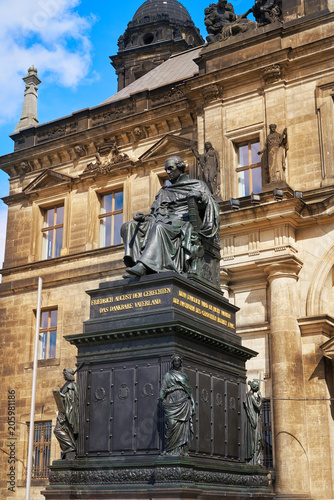 Friedrich August II Denkmal Dresden statue Germany