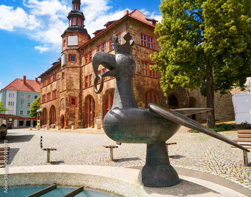 Stadt Nordhausen Rathaus Thuringia Germany photo