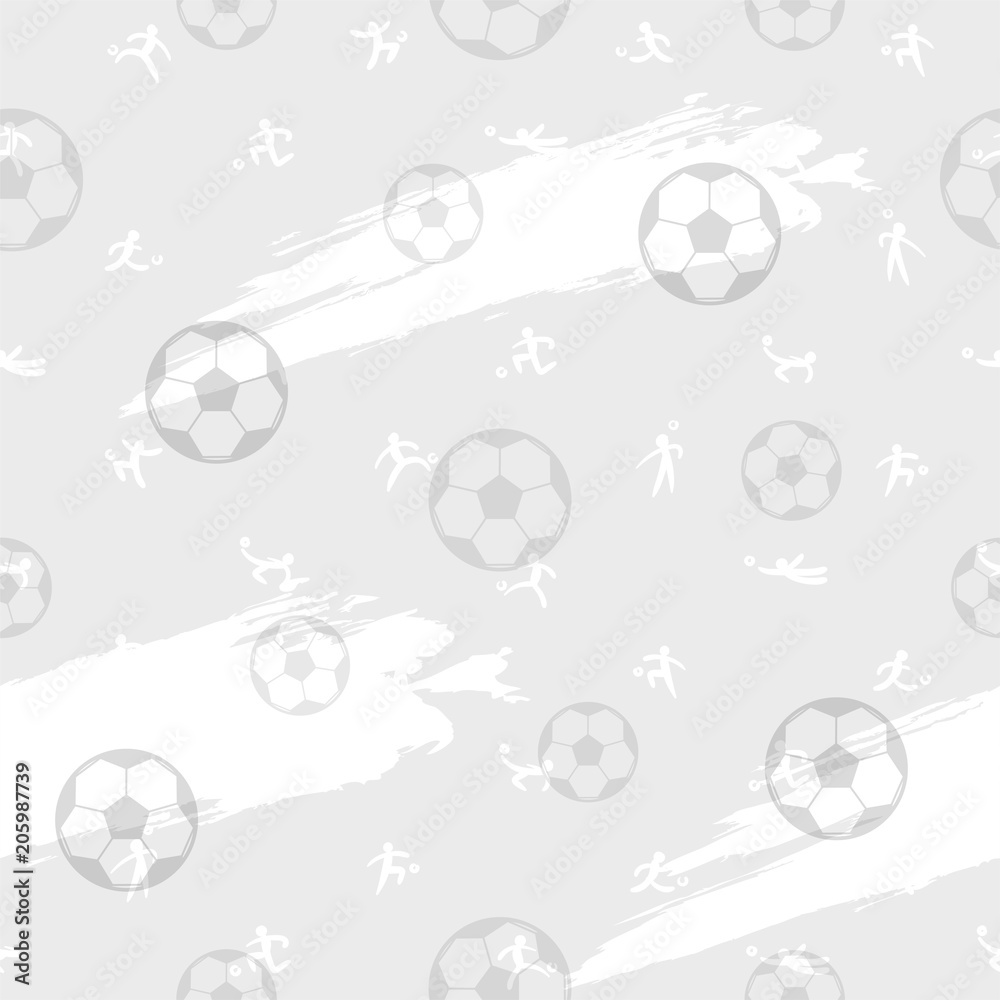 Seamless pattern background for soccer or football sport theme Stock Vector  | Adobe Stock