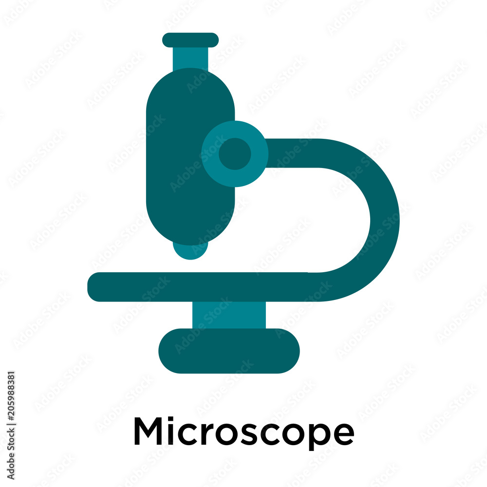 Microscope icon isolated on white background Microscope icon isolated on white background