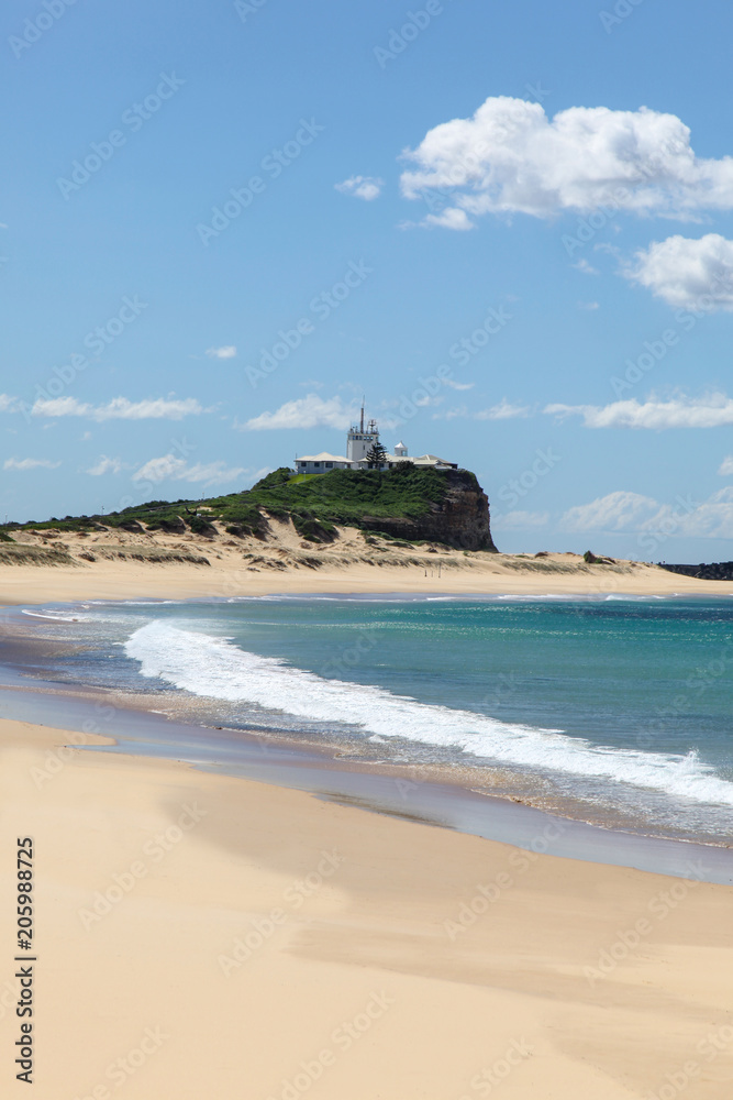 Nobbys Beach - Newcastle Australia. Nobbys beach is one of Newcastle most famous beaches located close to the CBD area.