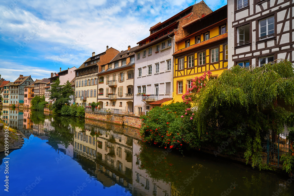 Strasbourg la Petite France in Alsace