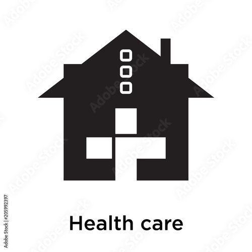 Health care icon isolated on white background