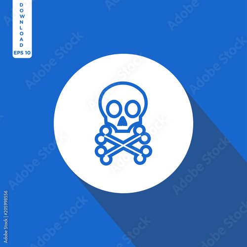 Sukull vector icon