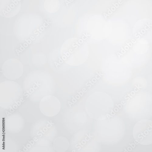 Abstract light blurred bokeh background. Beautiful bokeh background with light effect. Vector illustration.