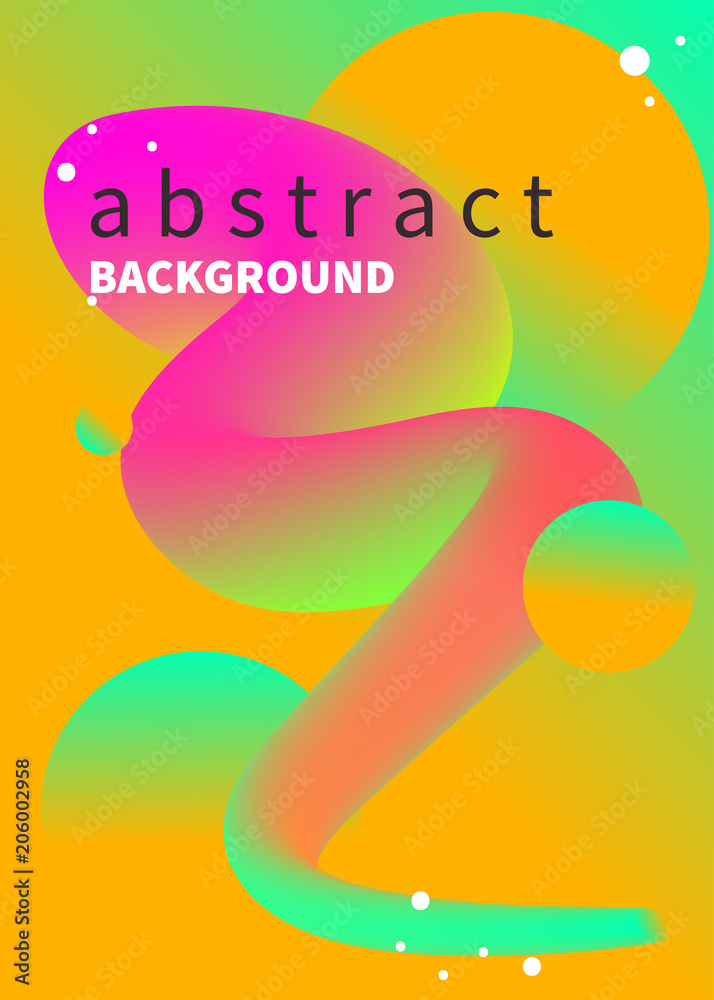 abstract flyer, banner
