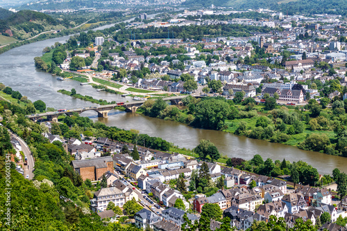 Panoramablick auf Trier , älteste Stadt Deutschlands