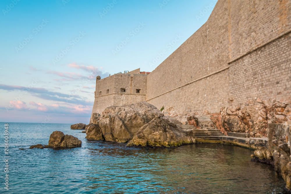 Old walls of Dubrovnik