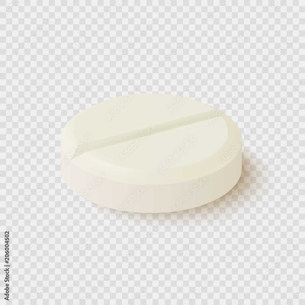 Realistic medical pill Realistic medical pill