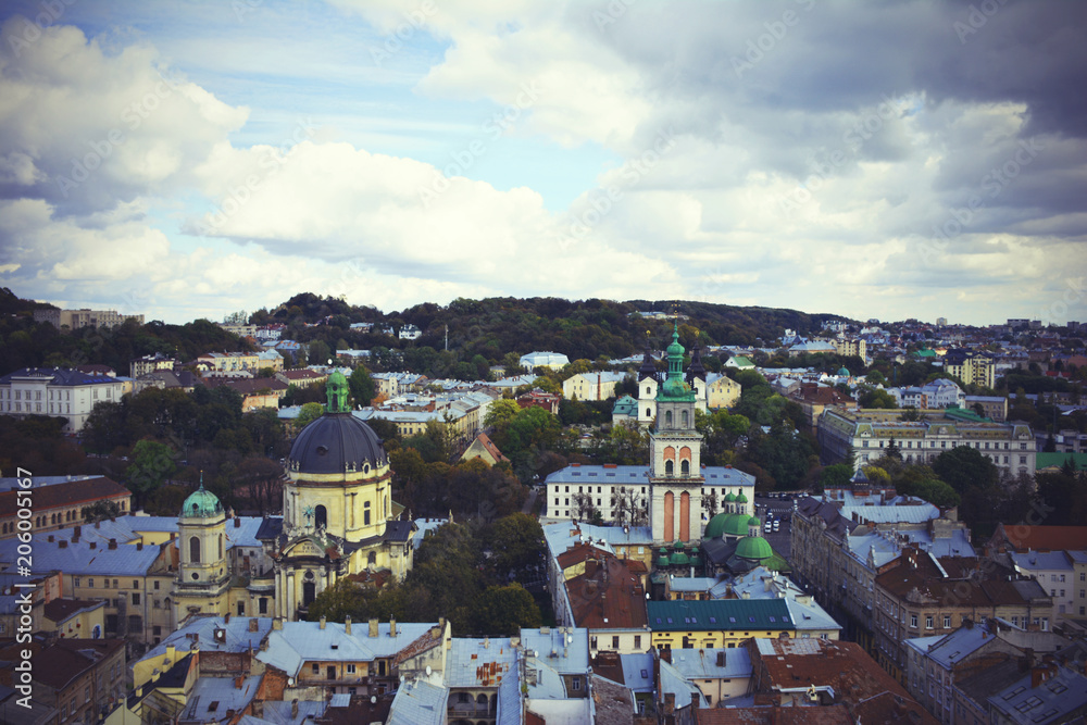 Beautiful city of Lviv