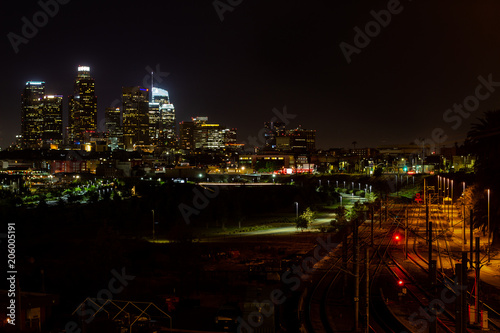 Los Angeles Skyline_Urban Night