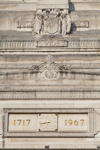 Freemasons Hall in Great Queen Street, facade, London, United Kingdom. photo