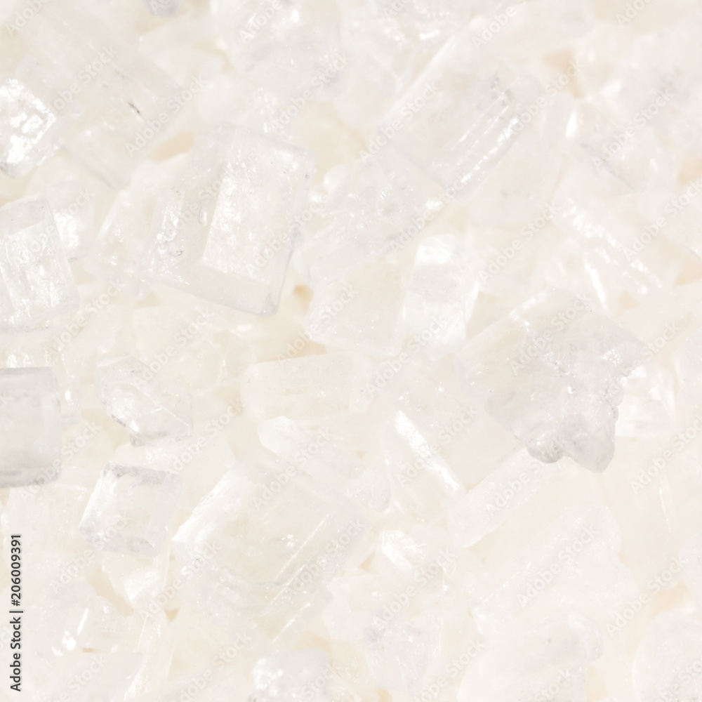 White granulated sugar as a background White granulated sugar as a background