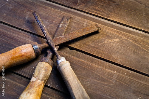 Old Wood Chisels
