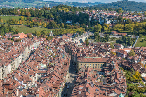 Obraz na plátně Old city of Bern