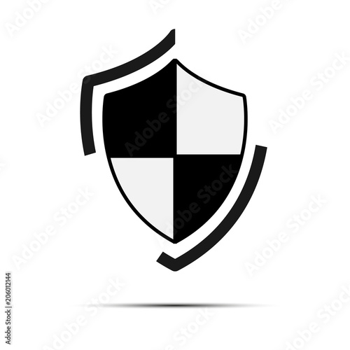 Shield Icon in trendy flat style isolated on grey background. Shield symbol for your web site design, logo, app, UI. Vector illustration Free Download Shield Icon in trendy flat style isolated on grey background. Shield symbol for your web site design, logo, app, UI. Vector illustration - GFXLoad