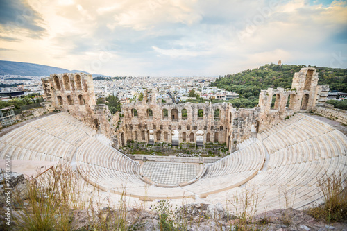 Amphitheater in Athens Greece
